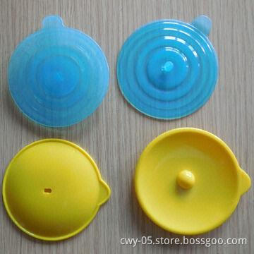 Customized silicone cup lid covers